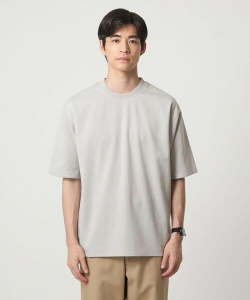 green label relaxing / グリーンレーベル リラクシング Tシャツ | クリーン ダブルフェイス クルーネックII カットソー -抗菌- | 詳細2