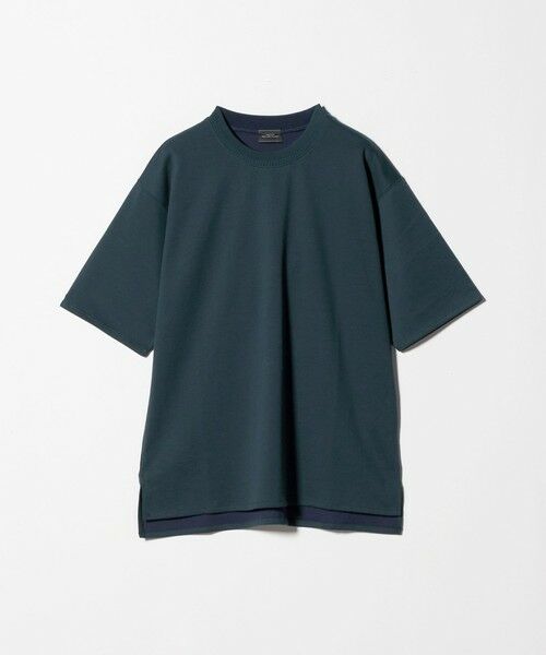 green label relaxing / グリーンレーベル リラクシング Tシャツ | クリーン ダブルフェイス クルーネックII カットソー -抗菌- | 詳細11