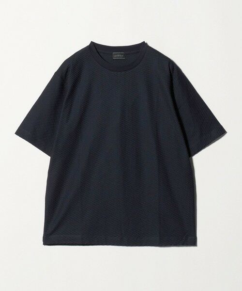 green label relaxing/グリーンレーベル リラクシング クリア リンクス クルーネック Tシャツ NAVY L