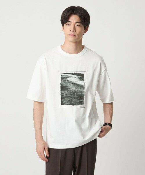 green label relaxing/グリーンレーベル リラクシング ＜Phospho Graphica＞グラフィック ショートスリーブ Tシャツ その他1 M