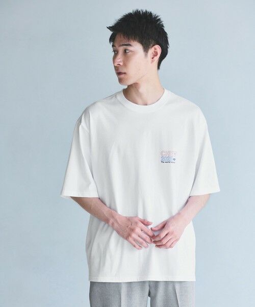 green label relaxing/グリーンレーベル リラクシング 【別注】<ハイチュウ × FRUIT OF THE LOOM × GLR>半袖 Tシャツ WHITE M green label relaxing/グリーンレーベル リラクシング 【別注】<ハイチュウ × FRUIT OF THE LOOM × GLR>半袖 Tシャツ WHITE M