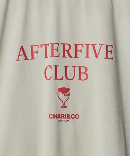 green label relaxing / グリーンレーベル リラクシング Tシャツ | 【別注】＜CHARI&CO＞ AFTER Tシャツ -吸水速乾- | 詳細8