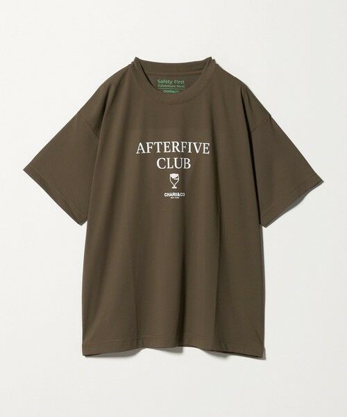 green label relaxing / グリーンレーベル リラクシング Tシャツ | 【別注】＜CHARI&CO＞ AFTER Tシャツ -吸水速乾- | 詳細20