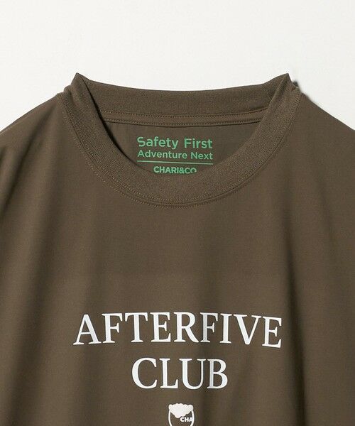 green label relaxing / グリーンレーベル リラクシング Tシャツ | 【別注】＜CHARI&CO＞ AFTER Tシャツ -吸水速乾- | 詳細22