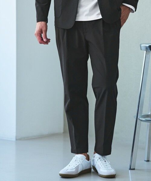 green label relaxing / グリーンレーベル リラクシング テーラードジャケット | 【WEB限定】JUST fit ナイロン PU リラックス セットアップ -2Wayストレッチ- | 詳細2