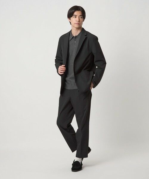 green label relaxing / グリーンレーベル リラクシング テーラードジャケット | 【WEB限定】JUST fit ナイロン PU リラックス セットアップ -2Wayストレッチ- | 詳細4