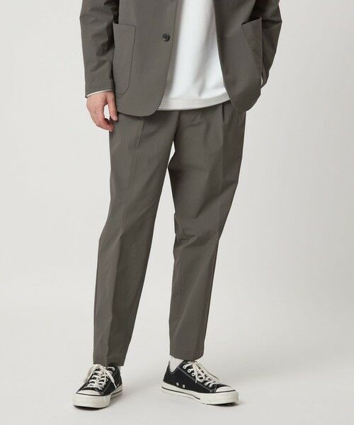 green label relaxing / グリーンレーベル リラクシング テーラードジャケット | 【WEB限定】JUST fit ナイロン PU リラックス セットアップ -2Wayストレッチ- | 詳細13