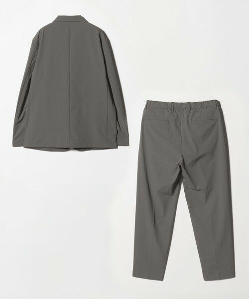 green label relaxing / グリーンレーベル リラクシング テーラードジャケット | 【WEB限定】JUST fit ナイロン PU リラックス セットアップ -2Wayストレッチ- | 詳細15