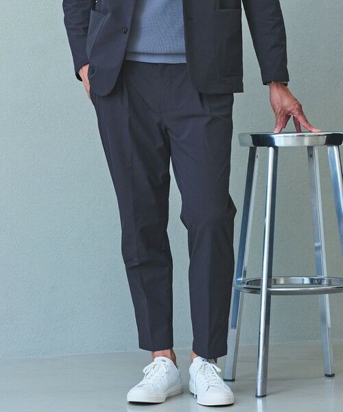 green label relaxing / グリーンレーベル リラクシング テーラードジャケット | 【WEB限定】JUST fit ナイロン PU リラックス セットアップ -2Wayストレッチ- | 詳細25