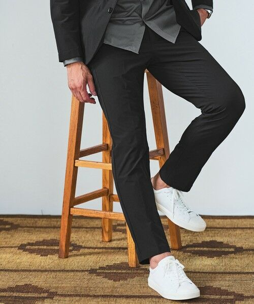 green label relaxing / グリーンレーベル リラクシング テーラードジャケット | 【WEB限定】JUST fit ナイロン PU ナロー セットアップ -2Wayストレッチ- | 詳細2