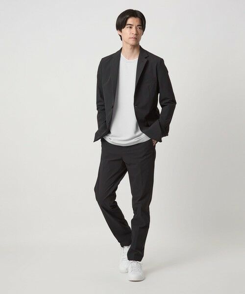 green label relaxing / グリーンレーベル リラクシング テーラードジャケット | 【WEB限定】JUST fit ナイロン PU ナロー セットアップ -2Wayストレッチ- | 詳細3