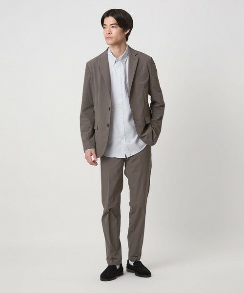 green label relaxing / グリーンレーベル リラクシング テーラードジャケット | 【WEB限定】JUST fit ナイロン PU ナロー セットアップ -2Wayストレッチ- | 詳細7