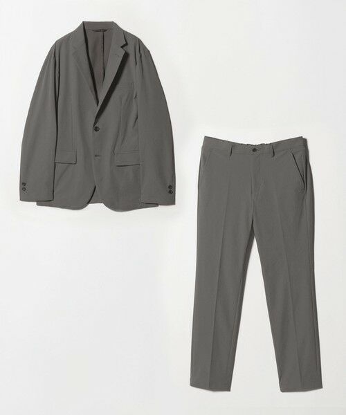 green label relaxing / グリーンレーベル リラクシング テーラードジャケット | 【WEB限定】JUST fit ナイロン PU ナロー セットアップ -2Wayストレッチ- | 詳細8