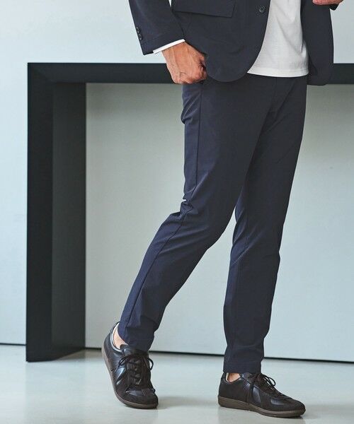 green label relaxing / グリーンレーベル リラクシング テーラードジャケット | 【WEB限定】JUST fit ナイロン PU ナロー セットアップ -2Wayストレッチ- | 詳細28