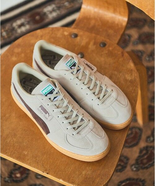 green label relaxing/グリーンレーベル リラクシング 【国内EXCLUSIVE】<PUMA>SUPER TEAM スニーカー BEIGE 27cm green label relaxing/グリーンレーベル リラクシング 【国内EXCLUSIVE】<PUMA>SUPER TEAM スニーカー BEIGE 27cm