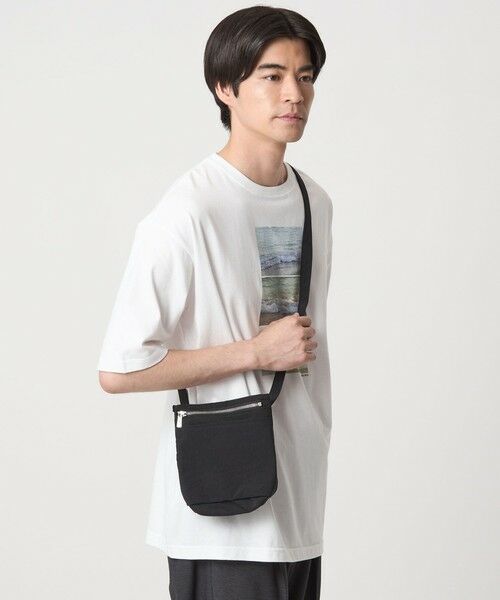green label relaxing/グリーンレーベル リラクシング <implres>ジップ ポケット ショルダーバッグ BLACK FREE green label relaxing/グリーンレーベル リラクシング <implres>ジップ ポケット ショルダーバッグ BLACK FREE