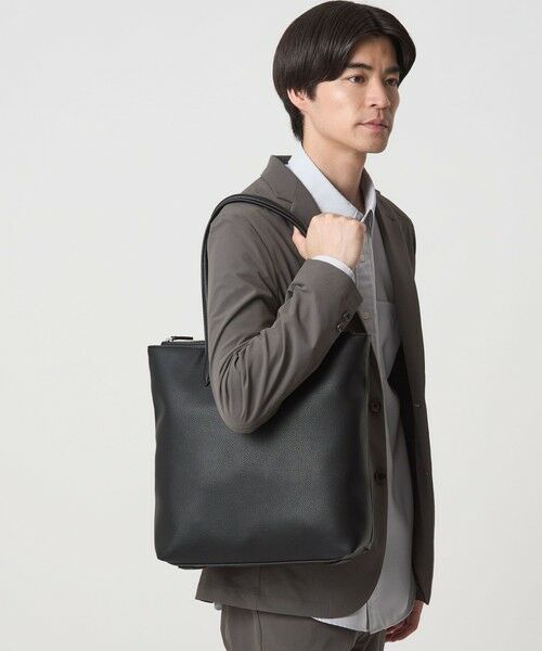 WEB限定】GLR レザーライク ファンクショナル トートバッグ