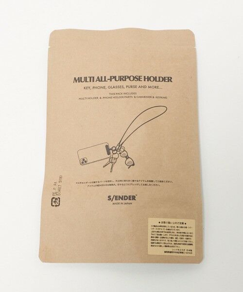 green label relaxing / グリーンレーベル リラクシング キーホルダー・ストラップ | ＜S/ENDER＞MULTI HLDR-S マルチホルダー | 詳細8