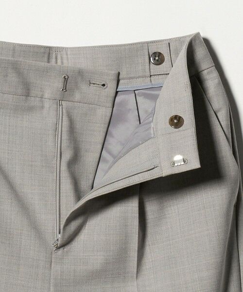 green label relaxing / グリーンレーベル リラクシング スラックス・ドレスパンツ | ［size SHORT/TALLあり］カチリラ ストレート パンツ -ウォッシャブル・ストレッチ- | 詳細15