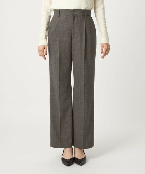 green label relaxing / グリーンレーベル リラクシング スラックス・ドレスパンツ | ［size SHORT/TALLあり］カチリラ ストレート パンツ -ウォッシャブル・ストレッチ- | 詳細24