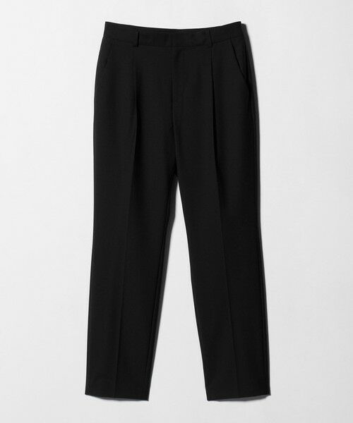 green label relaxing / グリーンレーベル リラクシング スラックス・ドレスパンツ | カチリラ テーパード パンツ -ウォッシャブル・ストレッチ- | 詳細5