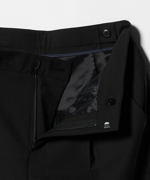 green label relaxing / グリーンレーベル リラクシング スラックス・ドレスパンツ | カチリラ テーパード パンツ -ウォッシャブル・ストレッチ- | 詳細8