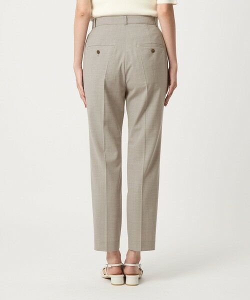 green label relaxing / グリーンレーベル リラクシング スラックス・ドレスパンツ | カチリラ テーパード パンツ -ウォッシャブル・ストレッチ- | 詳細14