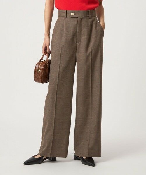 green label relaxing / グリーンレーベル リラクシング スラックス・ドレスパンツ | ［size SHORTあり］Greed グリード ストレート パンツ -ウォッシャブル- | 詳細21