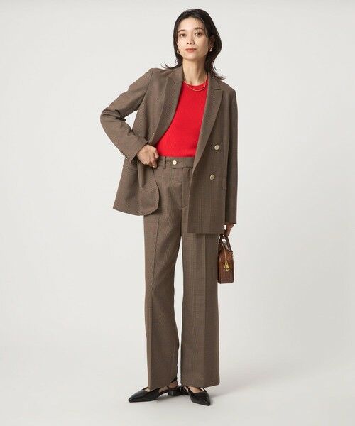 green label relaxing / グリーンレーベル リラクシング スラックス・ドレスパンツ | ［size SHORTあり］Greed グリード ストレート パンツ -ウォッシャブル- | 詳細23