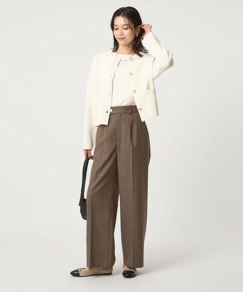 green label relaxing / グリーンレーベル リラクシング スラックス・ドレスパンツ | ［size SHORTあり］Greed グリード ストレート パンツ -ウォッシャブル- | 詳細24