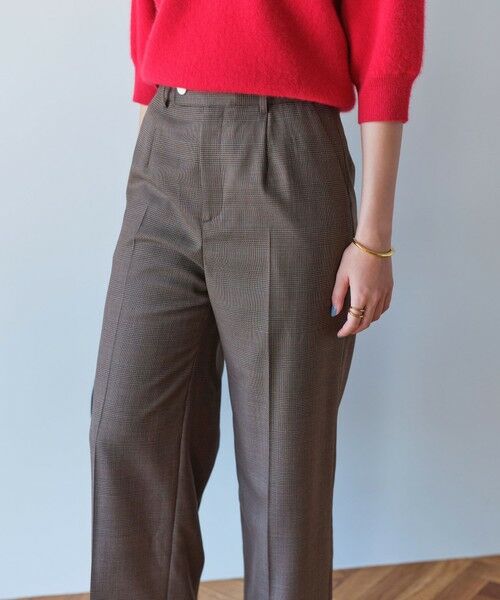 green label relaxing / グリーンレーベル リラクシング スラックス・ドレスパンツ | ［size SHORTあり］Greed グリード ストレート パンツ -ウォッシャブル- | 詳細17