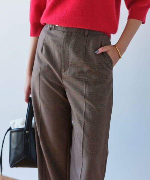 green label relaxing / グリーンレーベル リラクシング スラックス・ドレスパンツ | ［size SHORTあり］Greed グリード ストレート パンツ -ウォッシャブル- | 詳細18