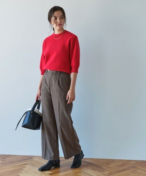 green label relaxing / グリーンレーベル リラクシング スラックス・ドレスパンツ | ［size SHORTあり］Greed グリード ストレート パンツ -ウォッシャブル- | 詳細20