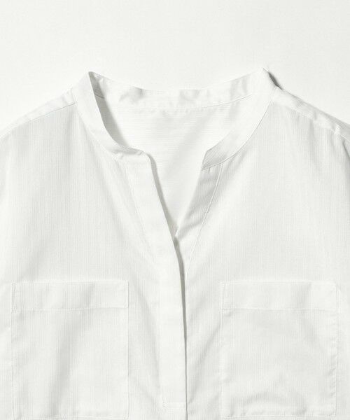 green label relaxing / グリーンレーベル リラクシング シャツ・ブラウス | ドビー スキッパー ポケット ショートスリーブ ブラウス 2 | 詳細6