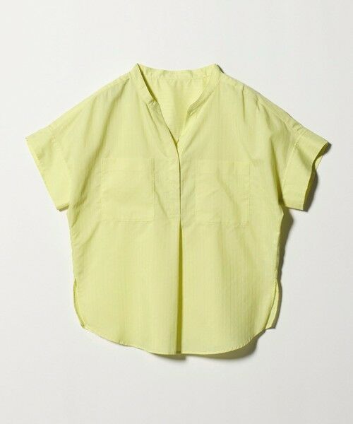 green label relaxing / グリーンレーベル リラクシング シャツ・ブラウス | ドビー スキッパー ポケット ショートスリーブ ブラウス 2 | 詳細11