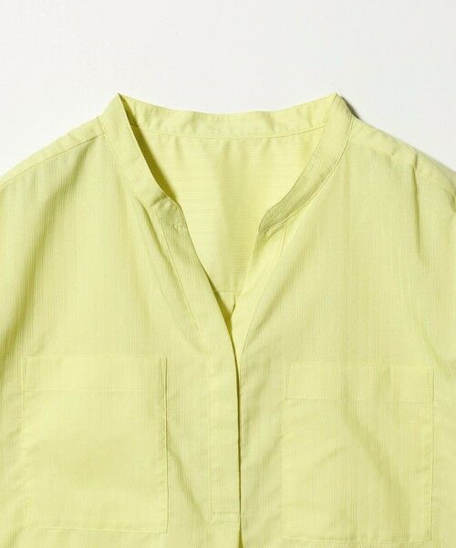 green label relaxing / グリーンレーベル リラクシング シャツ・ブラウス | ドビー スキッパー ポケット ショートスリーブ ブラウス 2 | 詳細13