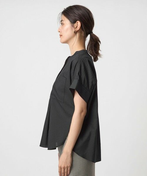 green label relaxing / グリーンレーベル リラクシング シャツ・ブラウス | ドビー スキッパー ポケット ショートスリーブ ブラウス 2 | 詳細24