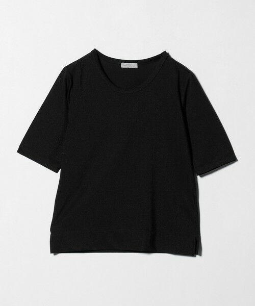 green label relaxing / グリーンレーベル リラクシング カットソー | テンジク ラメ TEE | 詳細4