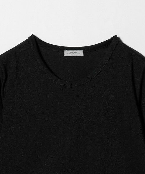 green label relaxing / グリーンレーベル リラクシング カットソー | テンジク ラメ TEE | 詳細6
