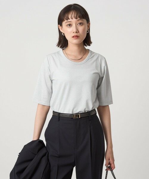 miiinさま【green label relaxing】ツイルクロップドJK ツイル クロップド ジャケット ―マシンウォッシャブル・防シワ―