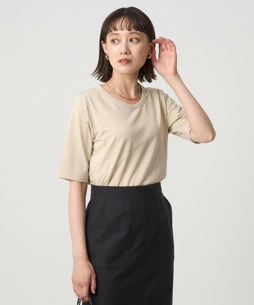 セール】 テンジク ラメ TEE （カットソー）｜green label