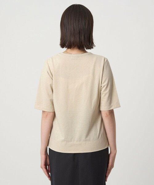 green label relaxing / グリーンレーベル リラクシング カットソー | テンジク ラメ TEE | 詳細19