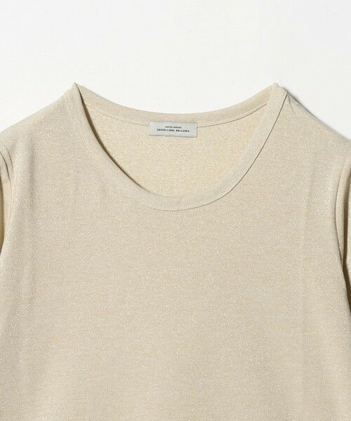 green label relaxing / グリーンレーベル リラクシング カットソー | テンジク ラメ TEE | 詳細22