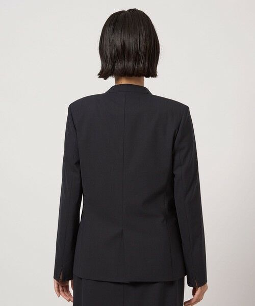 green label relaxing / グリーンレーベル リラクシング ノーカラージャケット | カチリラ ノーラペル ジャケット -ウォッシャブル・ストレッチ- | 詳細24