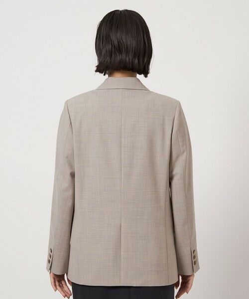 green label relaxing / グリーンレーベル リラクシング テーラードジャケット | カチリラ ダブル ジャケット -ウォッシャブル・ストレッチ- | 詳細7