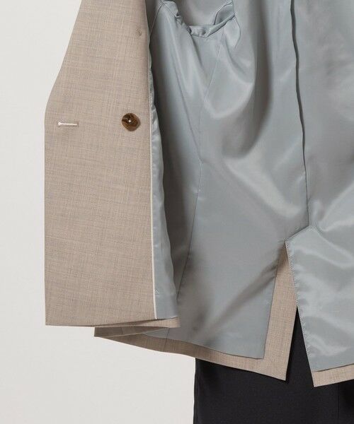 green label relaxing / グリーンレーベル リラクシング テーラードジャケット | カチリラ ダブル ジャケット -ウォッシャブル・ストレッチ- | 詳細12