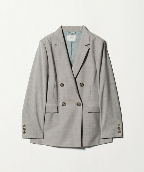green label relaxing / グリーンレーベル リラクシング テーラードジャケット | カチリラ ダブル ジャケット -ウォッシャブル・ストレッチ- | 詳細14