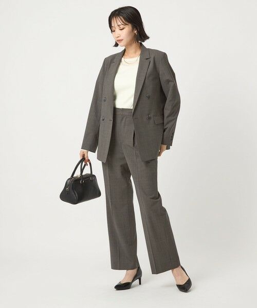 green label relaxing / グリーンレーベル リラクシング テーラードジャケット | カチリラ ダブル ジャケット -ウォッシャブル・ストレッチ- | 詳細27