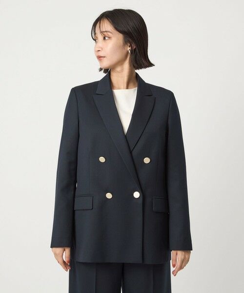 green label relaxing / グリーンレーベル リラクシング テーラードジャケット | ［size SHORTあり］Greed グリード ダブル ジャケット ウォッシャブル | 詳細17