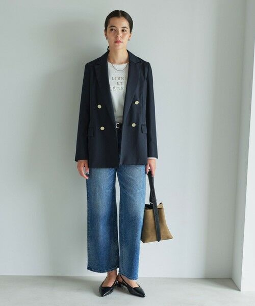 green label relaxing グリードテーラードジレ ネイビー Greed グリード テーラード ジレ ―ウォッシャブル・防シワ―